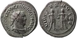 Ancient Coins - Roman coin of Valerian I silver antoninianus - VIRTVS AVGG