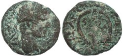 Ancient Coins - Severus Alexander AE21 of Caesarea Maritima, Samaria