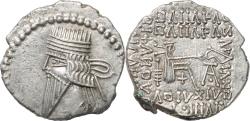 Ancient Coins - Ancient Kings of Parthia silver drachm EF+
