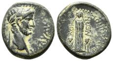 Ancient Coins - Ancient Roman Provincial coin of the Emperor Claudius I minted in Docimeum, Phrygia