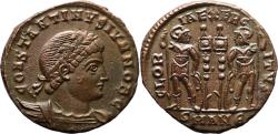 Ancient Coins - EF+ Ancient Roman coin of Constantine II as Caesar minted in Antioch