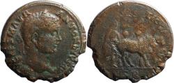 Ancient Coins - 33mm Ancient Roman Provincial coin of Caracalla minted in Pisidia, Antioch