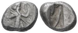 Ancient Coins - Ancient Persian silver coin - Time of Darios I to Xerxes II 485-420BC - Achaemenid Empire