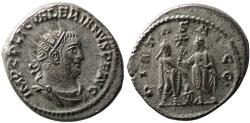 Ancient Coins - Roman coin of Valerian I silver antoninianus - PIETAS AVGG
