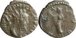Ancient Coins - Ancient Roman coin of the Emperor Tetricus I found in England