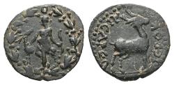 Ancient Coins - Ancient Roman Provincial coin minted in Hierocaesarea, Lydia between 98-138 AD