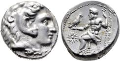 Ancient Coins - Ancient Macedonian silver tetradrachm of Alexander III The Great 336-323 BC
