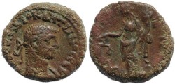 Ancient Coins - Roman Egypt - Diocletian and Dikaiosyne