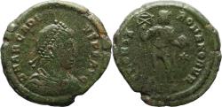 Ancient Coins - Ancient Roman coin of the Emperor Arcadius - GLORIA ROMANORVM