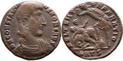 Ancient Coins - Ancient Roman coin of the Emperor Constantius Gallus