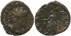 Ancient Coins - Tetricus I Antoninianus - LAETITIA AVG N