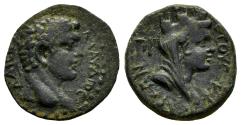 Ancient Coins - Ancient Roman Provincial coin of Claudius I 41-54 AD with Tyche minted in Cilicia