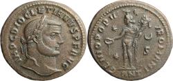 Ancient Coins - VF+++ Large Ancient Roman coin of the Emperor Diocletian minted in Antioch