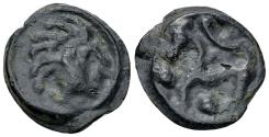 Ancient Coins - Ancient Celtic coin - Gaul - Senones AE Cast potin unit 100-60 BC
