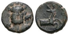 Ancient Coins - Ancient Greek coin from Pamphylia, Selge 2nd - 1st century BC
