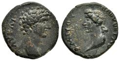 Ancient Coins - Ancient Roman Provincial coin of the Emperor Marcus Aurelius with Dionysus minted in Amisos, Pontos