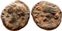 Ancient Coins - Roman coin of Domitian minted in Canatha, Decapolis