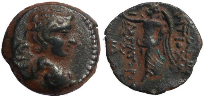 Ancient Coins - Seleucid Kings of Syria - Antiochus IX Kyzikenos - Nike