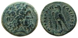 Ancient Coins - Ancient Egyptian coin of Ptolemy III Euergetes 246-222 BC minted in Tyre