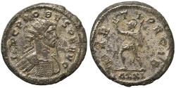 Ancient Coins - Ancient Roman silvered coin of the Emperor Probus as Augustus minted in Rome - MARTI PACIF