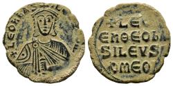 Ancient Coins - Ancient Byzantine coin of Leo VI The Wise minted in Constantinople