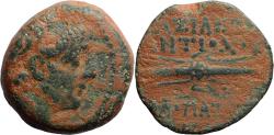 Ancient Coins - Ancient Greek coin of Antiochos IX Eusebes Philopator (Kyzikenos) 114/3-95 BC