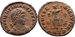 Ancient Coins - Roman coin of Valentinian II 375-392AD - CONCORDIA AVGGG - Antioch