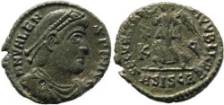Ancient Coins - Valens - SECVRITAS REIPVBLICAE - Siscia Mint