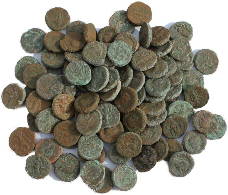 100 Roman Egyptian Potin Tetradrachms | Lots & Collections