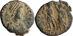 Ancient Coins - Ancient Roman coin of the Emperor Arcadius minted in Antioch