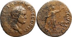 Ancient Coins - Large Ancient Roman coin of the Emperor Vespasian minted in Rome