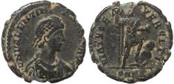 Ancient Coins - Roman coin of Valentinian II - VIRTVS EXERCITI