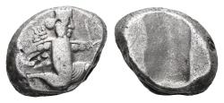Ancient Coins - Ancient Persian silver coin - Time of Artaxerxes II to Darius III circa 375-330 BC