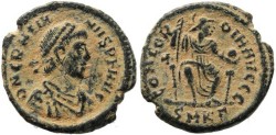 Ancient Coins - Gratian - CONCORDIA AVGGG - Cyzicus