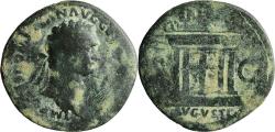 Ancient Coins - Ancient Roman coin of the Emperor Domitian - SALVTI AVGVSTI SC