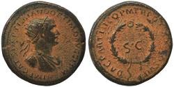 Ancient Coins - Ancient Roman Provincial Coin of the Emperor Trajan struck in Rome for use in Syria