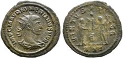 Ancient Coins - Ancient Roman coin of Numerian as Caesar minted in Antioch