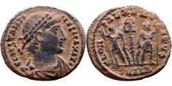 Ancient Coins - Ancient Roman coin of Constantine I minted in Alexandria, Egypt - GLORIA EXERCITVS