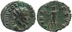 Ancient Coins - Roman coin of Claudius II Gothicus - VIRTVS AVG
