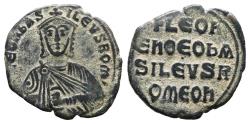 Ancient Coins - Ancient Byzantine coin of Leo VI The Wise minted in Constantinople
