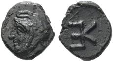 Ancient Coins - Ancient Greek coin minted in Kebren, Troas in 412-399 BC