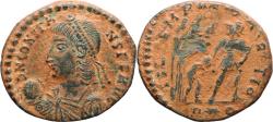 Ancient Coins - Ancient Roman coin of Constans as Augustus struck in Rome