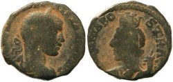 Ancient Coins - Severus Alexander - Bostra, Decapolis, Arabia - AE19
