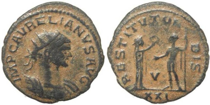aurelian coin restitutor orbis aurelian coin restitutor orbis