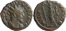 Ancient Coins - Ancient Roman coin of the Emperor Tetricus I found in England - HILARITAS AVGG