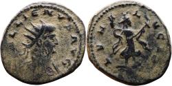 Ancient Coins - Ancient Roman coin of the Emperor Gallienus minted in Antioch - LVNA LVCIF