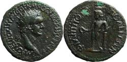 Ancient Coins - Ancient Roman coin of the Emperor Domitian minted in Trias of Philippopolis, Thrace in 88/89 AD