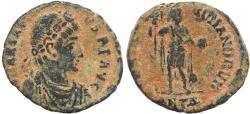 Ancient Coins - Roman coin of Arcadius Ae2 - GLORIA ROMANORVM - Antioch Mint 