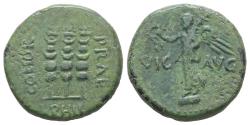 Ancient Coins - Ancient Macedonian coin struck in Philippi during the reign of Augustus