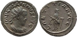 Ancient Coins - Gallienus silver antoninianus - LAETITIA AVGG